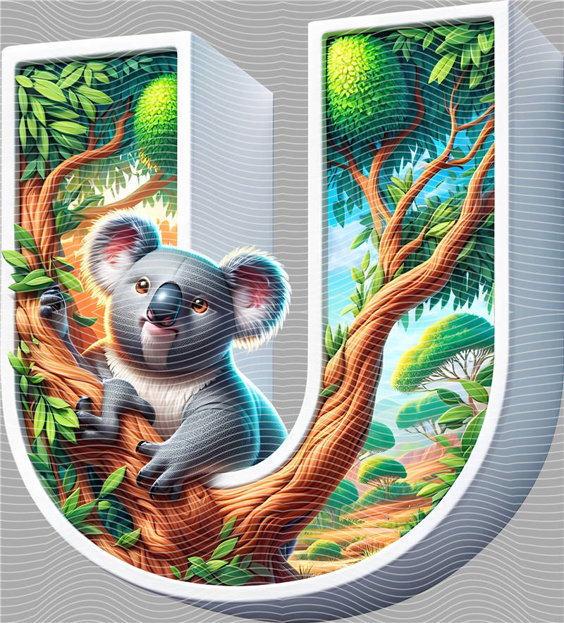 Letters A to Z and Number-AZ 83